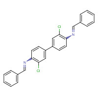10147-75-8 N-[4-[4-(benzylideneamino)-3-chlorophenyl]-2-chlorophenyl]-1-phenylmethanimine chemical structure