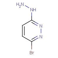 64461-67-2 (6-bromopyridazin-3-yl)hydrazine chemical structure