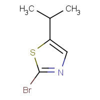 1159817-16-9 2-bromo-5-propan-2-yl-1,3-thiazole chemical structure