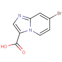 1019021-93-2 7-bromoimidazo[1,2-a]pyridine-3-carboxylic acid chemical structure