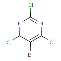 63931-21-5 5-bromo-2,4,6-trichloropyrimidine chemical structure