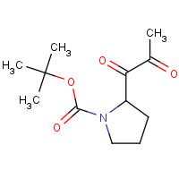 532410-49-4 tert-butyl 2-(2-oxopropanoyl)pyrrolidine-1-carboxylate chemical structure