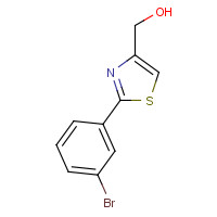 885280-57-9 [2-(3-bromophenyl)-1,3-thiazol-4-yl]methanol chemical structure