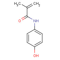 19243-95-9 N-(4-hydroxyphenyl)-2-methylprop-2-enamide chemical structure