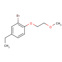 749930-26-5 2-bromo-4-ethyl-1-(2-methoxyethoxy)benzene chemical structure