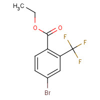 1214378-94-5 ethyl 4-bromo-2-(trifluoromethyl)benzoate chemical structure