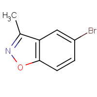 66033-76-9 5-bromo-3-methyl-1,2-benzoxazole chemical structure
