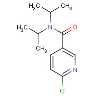 905273-87-2 6-chloro-N,N-di(propan-2-yl)pyridine-3-carboxamide chemical structure