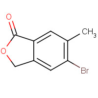 1374574-10-3 5-bromo-6-methyl-3H-2-benzofuran-1-one chemical structure