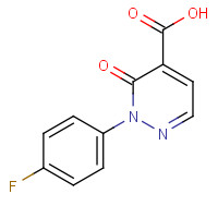 946505-09-5 2-(4-fluorophenyl)-3-oxopyridazine-4-carboxylic acid chemical structure