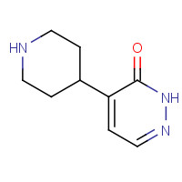 862280-61-3 5-piperidin-4-yl-1H-pyridazin-6-one chemical structure