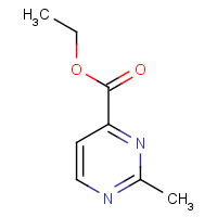 76240-14-7 ethyl 2-methylpyrimidine-4-carboxylate chemical structure