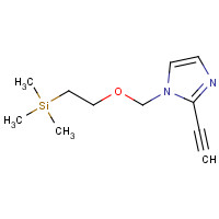 448299-38-5 2-[(2-ethynylimidazol-1-yl)methoxy]ethyl-trimethylsilane chemical structure