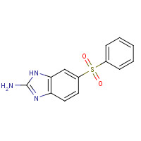 59530-20-0 6-(benzenesulfonyl)-1H-benzimidazol-2-amine chemical structure