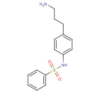 159184-11-9 N-[4-(3-aminopropyl)phenyl]benzenesulfonamide chemical structure