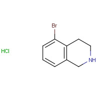 923591-51-9 5-bromo-1,2,3,4-tetrahydroisoquinoline;hydrochloride chemical structure