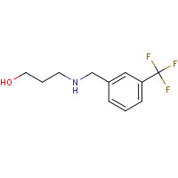 161798-68-1 3-[[3-(trifluoromethyl)phenyl]methylamino]propan-1-ol chemical structure