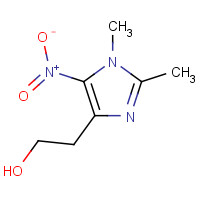 104575-27-1 2-(1,2-dimethyl-5-nitroimidazol-4-yl)ethanol chemical structure