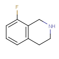 123594-01-4 8-fluoro-1,2,3,4-tetrahydroisoquinoline chemical structure