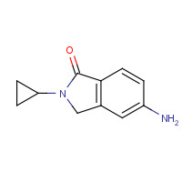 1206641-25-9 5-amino-2-cyclopropyl-3H-isoindol-1-one chemical structure