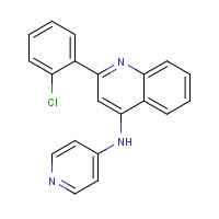 1303557-11-0 2-(2-chlorophenyl)-N-pyridin-4-ylquinolin-4-amine chemical structure
