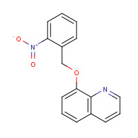82131-87-1 8-[(2-nitrophenyl)methoxy]quinoline chemical structure