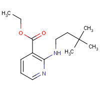 948915-27-3 ethyl 2-(3,3-dimethylbutylamino)pyridine-3-carboxylate chemical structure