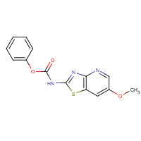 1432034-74-6 phenyl N-(6-methoxy-[1,3]thiazolo[4,5-b]pyridin-2-yl)carbamate chemical structure
