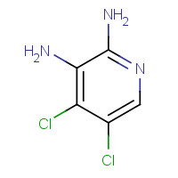 662116-66-7 4,5-dichloropyridine-2,3-diamine chemical structure