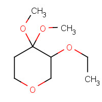 873062-82-9 3-ethoxy-4,4-dimethoxyoxane chemical structure