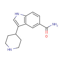 177940-51-1 3-piperidin-4-yl-1H-indole-5-carboxamide chemical structure