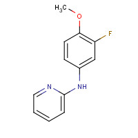 960299-82-5 N-(3-fluoro-4-methoxyphenyl)pyridin-2-amine chemical structure