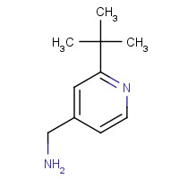 608515-19-1 (2-tert-butylpyridin-4-yl)methanamine chemical structure