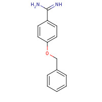 31066-05-4 4-phenylmethoxybenzenecarboximidamide chemical structure