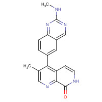 943606-53-9 3-methyl-4-[2-(methylamino)quinazolin-6-yl]-7H-1,7-naphthyridin-8-one chemical structure