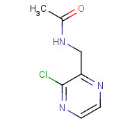 1040751-47-0 N-[(3-chloropyrazin-2-yl)methyl]acetamide chemical structure