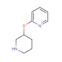 862718-70-5 2-piperidin-3-yloxypyridine chemical structure