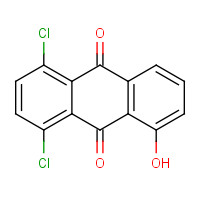 6770-15-6 1,4-dichloro-5-hydroxyanthracene-9,10-dione chemical structure