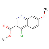 1123169-50-5 methyl 4-chloro-7-methoxyquinoline-3-carboxylate chemical structure