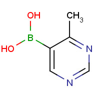 1337912-87-4 (4-methylpyrimidin-5-yl)boronic acid chemical structure