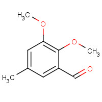 5701-86-0 2,3-dimethoxy-5-methylbenzaldehyde chemical structure