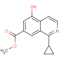921760-74-9 methyl 1-cyclopropyl-5-hydroxyisoquinoline-7-carboxylate chemical structure