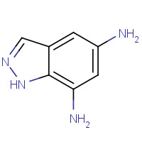 777802-08-1 1H-indazole-5,7-diamine chemical structure