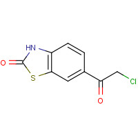 99615-55-1 6-(2-chloroacetyl)-3H-1,3-benzothiazol-2-one chemical structure