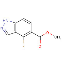 473416-82-9 methyl 4-fluoro-1H-indazole-5-carboxylate chemical structure