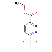 1192155-06-8 ethyl 6-(trifluoromethyl)pyridazine-3-carboxylate chemical structure