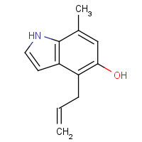 1481630-52-7 7-methyl-4-prop-2-enyl-1H-indol-5-ol chemical structure