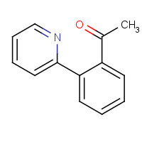 137103-78-7 1-(2-pyridin-2-ylphenyl)ethanone chemical structure