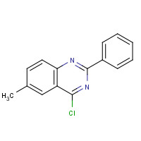 29083-98-5 4-chloro-6-methyl-2-phenylquinazoline chemical structure