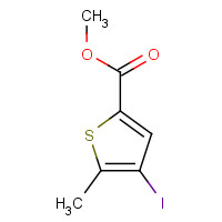 945391-64-0 methyl 4-iodo-5-methylthiophene-2-carboxylate chemical structure